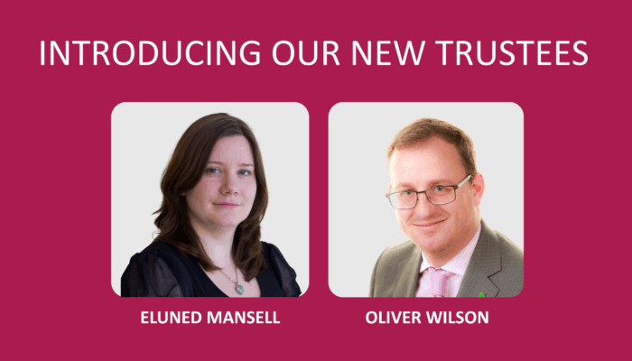 Education charity appoints two new trustees - Eluned Mansell and Oliver Wilson